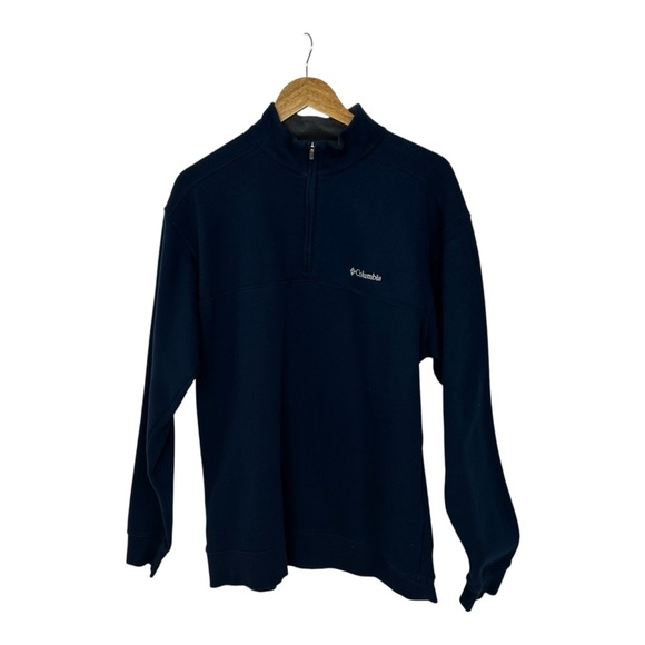 Columbia Men’s Hart Mountain II Half Zip | Navy | Size Large - Picture 1 of 5